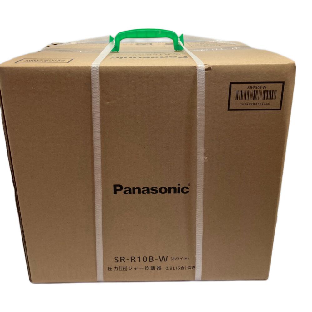 Panasonic (パナソニック) 圧力IH炊飯ジャー SR-R10B-W 2024年製 5合