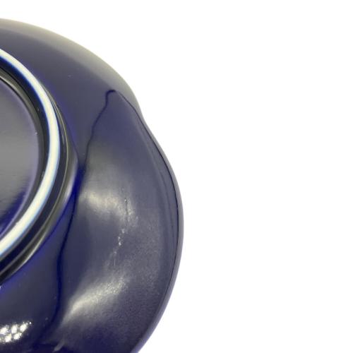 香蘭社 (コウランシャ) 銘々皿 瑠璃 鶴