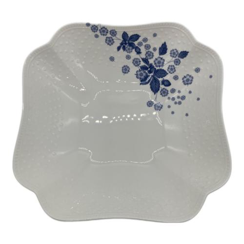 Wedgwood (ウェッジウッド) スクエアボウル ストロベリーブルームインディゴ