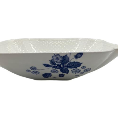 Wedgwood (ウェッジウッド) スクエアボウル ストロベリーブルームインディゴ