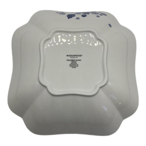 Wedgwood (ウェッジウッド) スクエアボウル ストロベリーブルームインディゴ