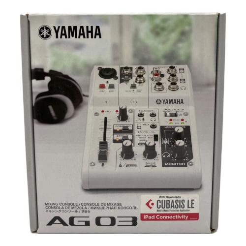 YAMAHA (ヤマハ) ウェブキャスティングミキサー AG03 YCAM01611