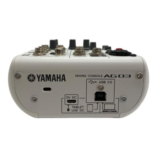 YAMAHA (ヤマハ) ウェブキャスティングミキサー AG03 YCAM01611