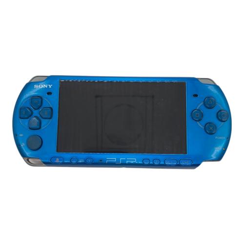 SONY (ソニー) PSP ブルー PSP-3000 動作確認済み 03-27409051-0447066