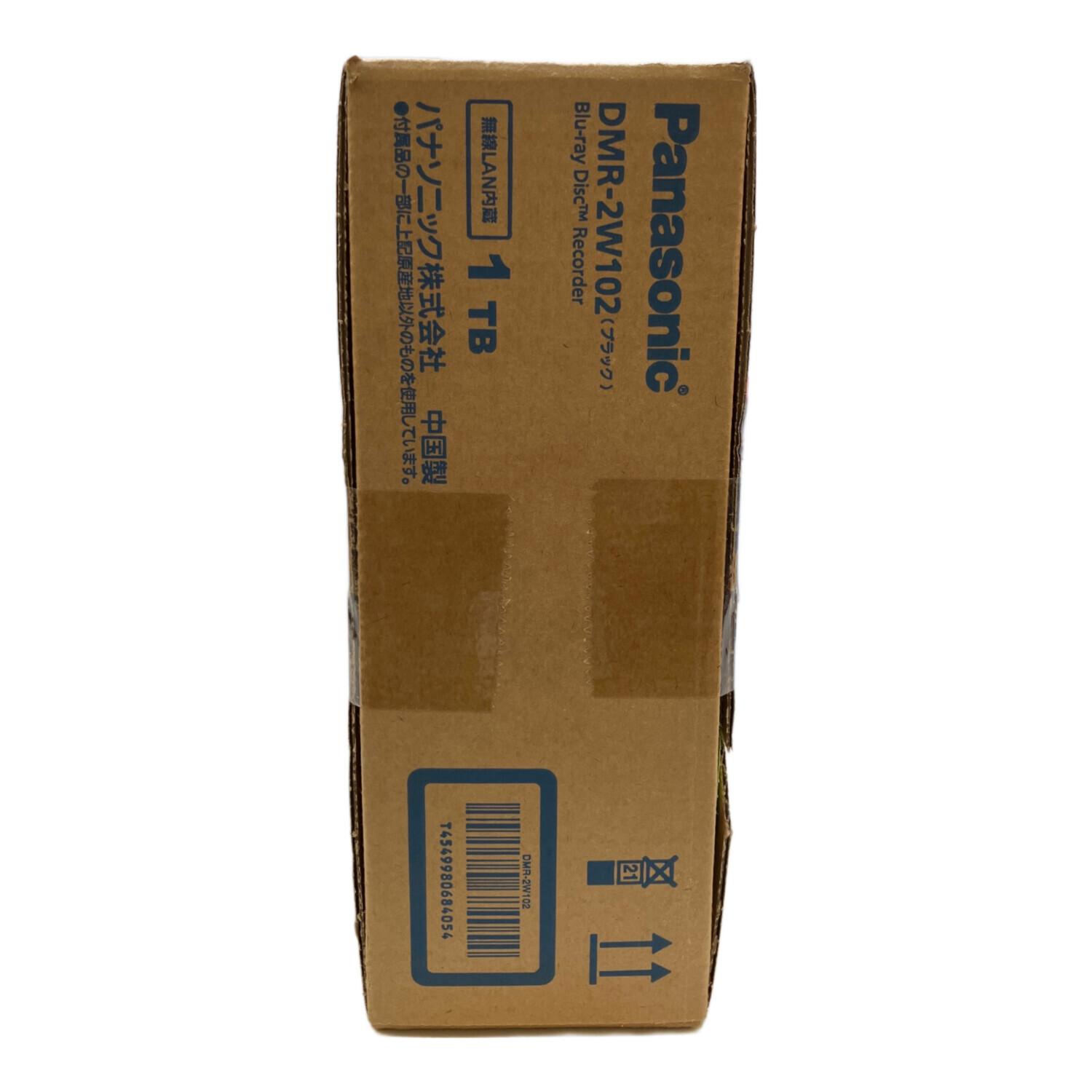 Panasonic (パナソニック) Blu-rayレコーダー DMR-2W102 2024年製 2