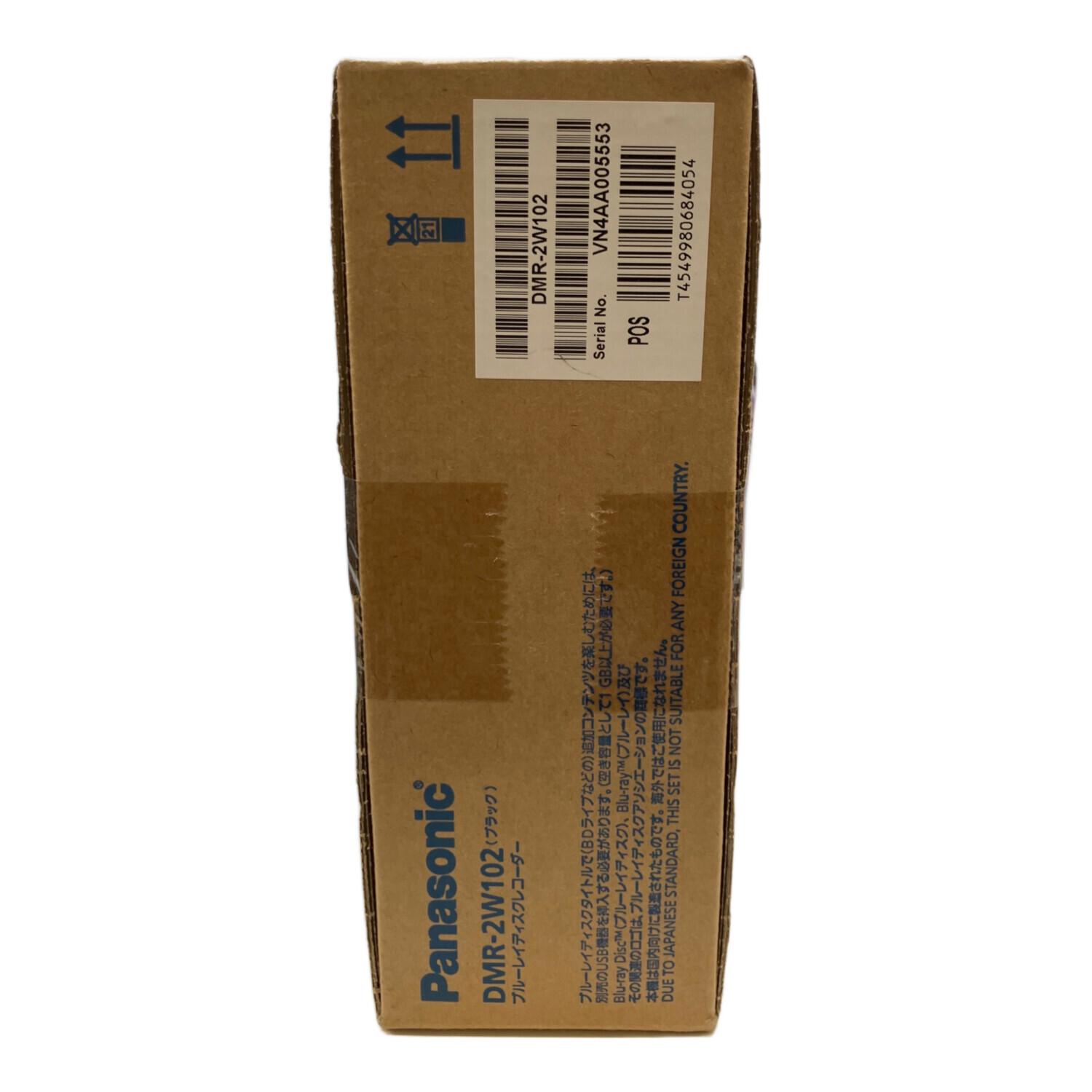 Panasonic (パナソニック) Blu-rayレコーダー DMR-2W102 2024年製 2
