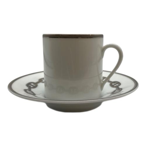 HERMES (エルメス) カップ&ソーサー シェーヌ・ダンクル