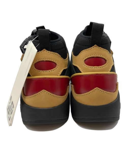 HENSHIN by KAMEN RIDER (ヘンシン バイ カメンライダー) ローカットスニーカー メンズ ブラック×レッド 仮面ライダークウガ