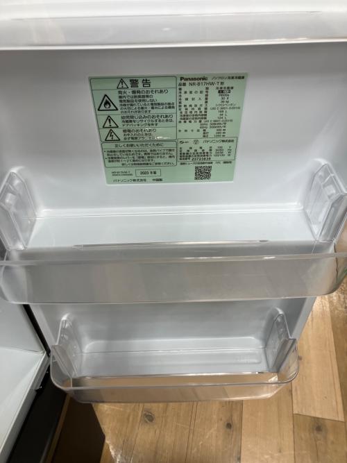 Panasonic (パナソニック) 2ドア冷蔵庫 NR-B17HW-T 2023年製 168L