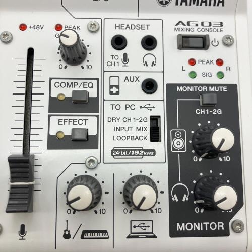 YAMAHA (ヤマハ) ミキサー AG03