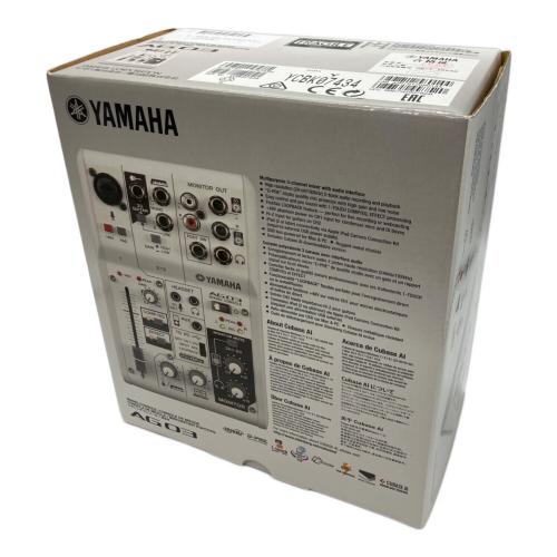 YAMAHA (ヤマハ) ミキサー AG03