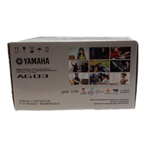 YAMAHA (ヤマハ) ミキサー AG03
