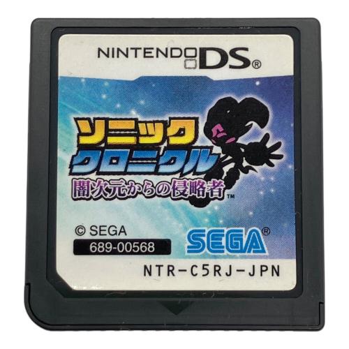 ソニッククロニクル 闇次元からの侵略者 DS用ソフト CERO A (全年齢対象)