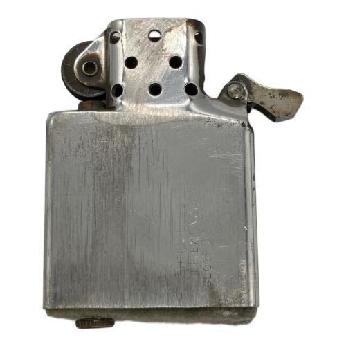 ZIPPO スターリングシルバー　筆記体ロゴ左寄り インサイドユニットB刻印