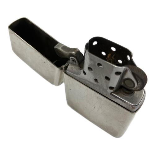 ZIPPO スターリングシルバー　筆記体ロゴ左寄り インサイドユニットB刻印