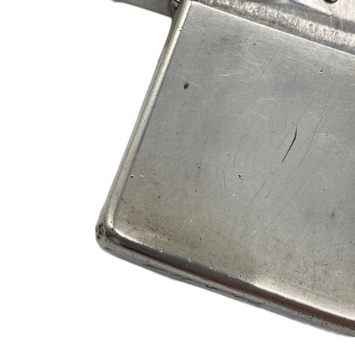ZIPPO スターリングシルバー　筆記体ロゴ左寄り インサイドユニットB刻印
