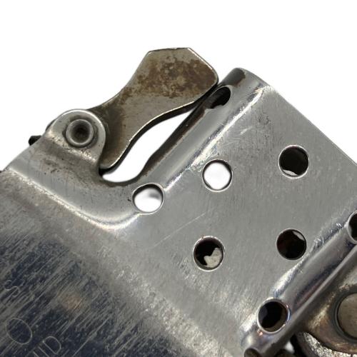 ZIPPO スターリングシルバー　筆記体ロゴ左寄り インサイドユニットB刻印