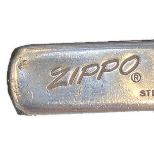 ZIPPO スターリングシルバー　筆記体ロゴ左寄り インサイドユニットB刻印