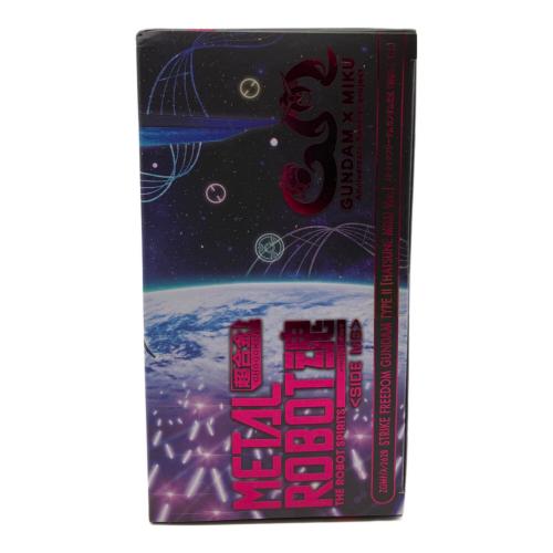 BANDAI (バンダイ) 機動戦士ガンダムSEED FREEDOM ストライクフリーダムガンダム弐式 [初音ミク Ver.] アクションフィギュア METAL ROBOT魂 〈SIDE MS〉