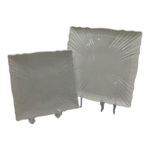 RICHARD GINORI (リチャードジノリ) スクエアプレート ベッキオジノリホワイト