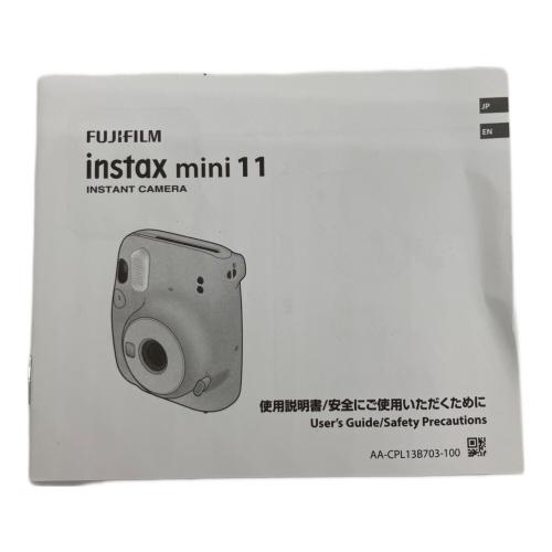 FUJIFILM (フジフィルム) instax mini11 動作確認済み