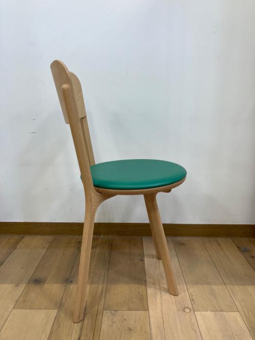 天童木工 (テンドウモッコウ) チェア T-3267WB-NT @ ナチュラル×グリーン bambi