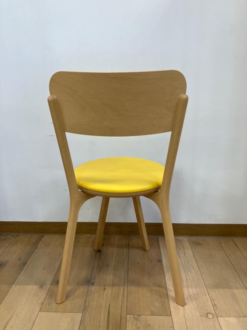 天童木工 (テンドウモッコウ) チェア T-3267WB-NT @ ナチュラル×イエロー bambi
