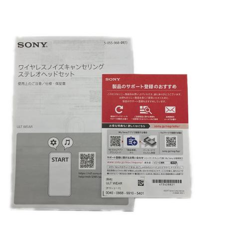 SONY (ソニー) ワイヤレスヘッドホン WH-ULT900N