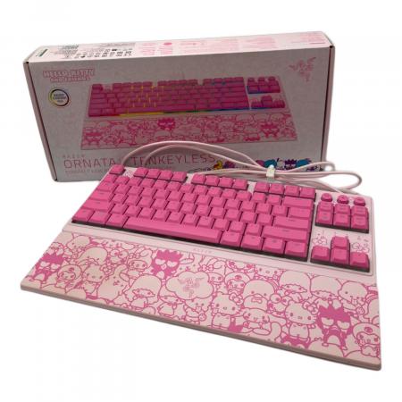 Razer (レイザー) キーボード RZ03-0488 ORNATA V3 サンリオ