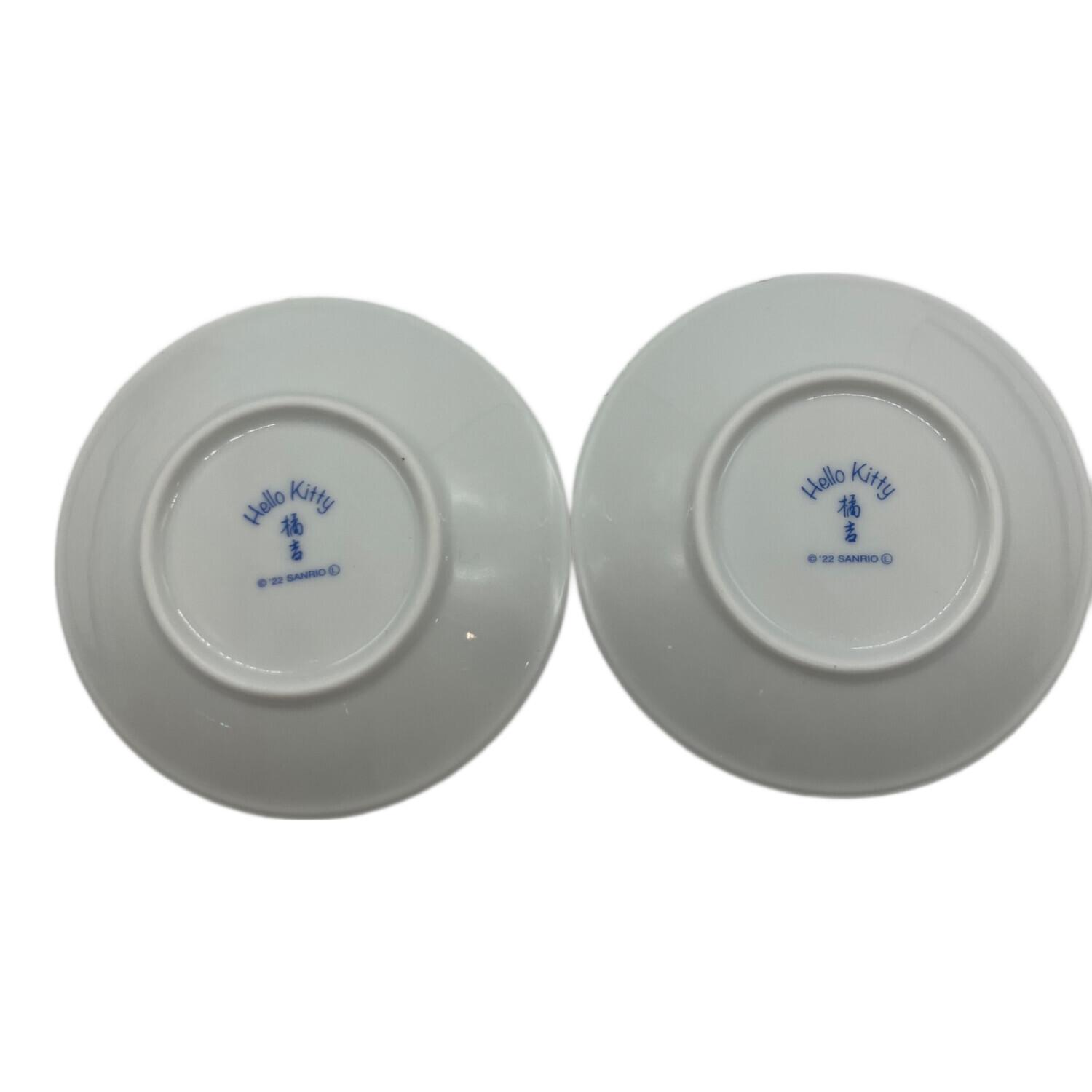 橘吉 (タチキチ) 鳥獣戯画 x ハローキティ 小皿 5Pセット｜トレファク