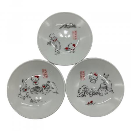橘吉 (タチキチ) 鳥獣戯画 x ハローキティ 小皿 5Pセット｜トレファク