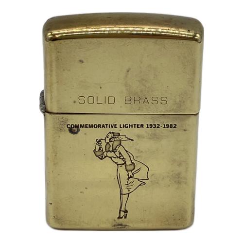 ZIPPO (ジッポ) オイルライター 1993年 SOLID BRAASS キズ有