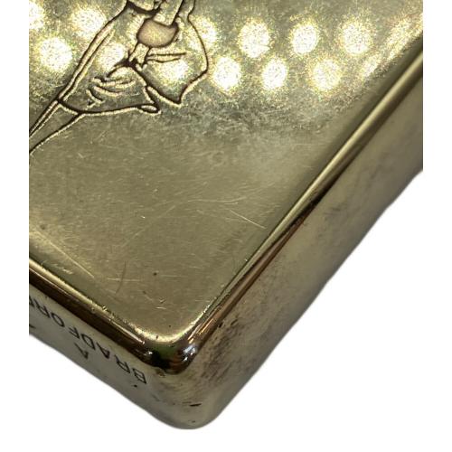 ZIPPO (ジッポ) オイルライター 1993年 SOLID BRAASS キズ有
