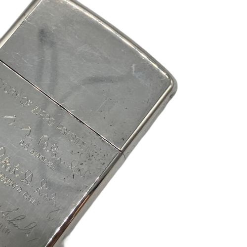 ZIPPO (ジッポ) オイルライター 1993年製 HISTORY PRESIDENTS スターリング