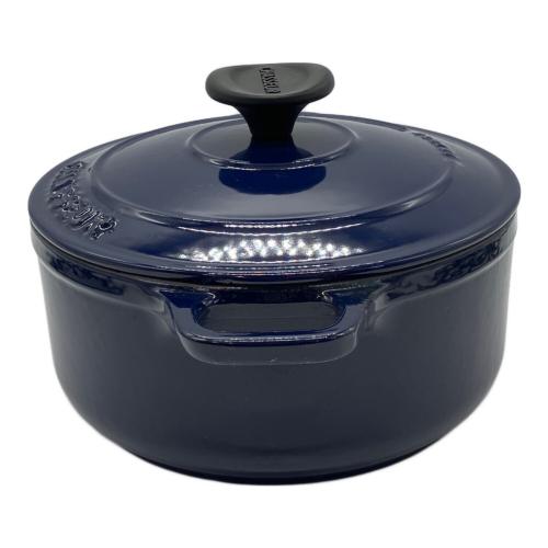 CHASSEUR (シャスール) ホーロー鍋 約20cm 本体のみ ブルー