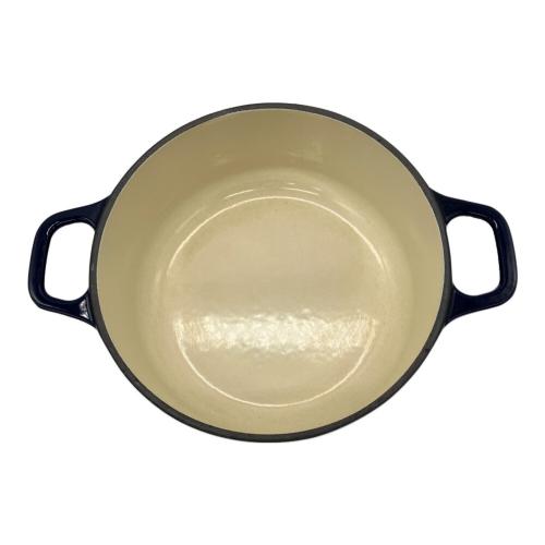 CHASSEUR (シャスール) ホーロー鍋 約20cm 本体のみ ブルー