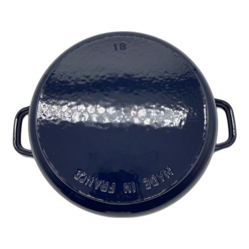 CHASSEUR (シャスール) ホーロー鍋 約20cm 本体のみ ブルー