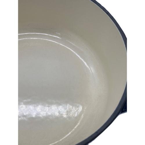 CHASSEUR (シャスール) ホーロー鍋 約20cm 本体のみ ブルー