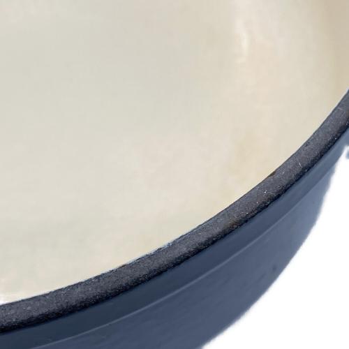 CHASSEUR (シャスール) ホーロー鍋 約20cm 本体のみ ブルー