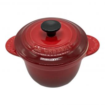 LE CREUSET (ルクルーゼ) 両手鍋 18cm ココット・ロンド