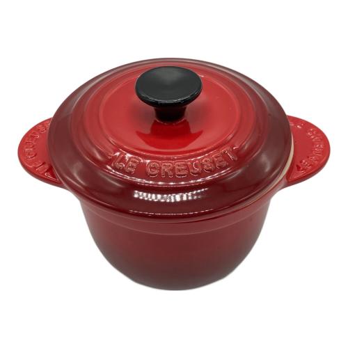 LE CREUSET (ルクルーゼ) 両手鍋 18cm ココット・ロンド