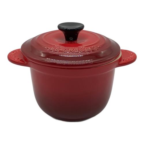LE CREUSET (ルクルーゼ) 両手鍋 18cm ココット・ロンド