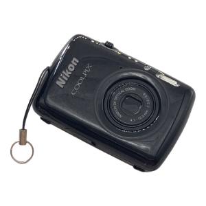 Nikon (ニコン) コンパクトデジタルカメラ COOLPIX S01 AV用キャップ蓋取れます
