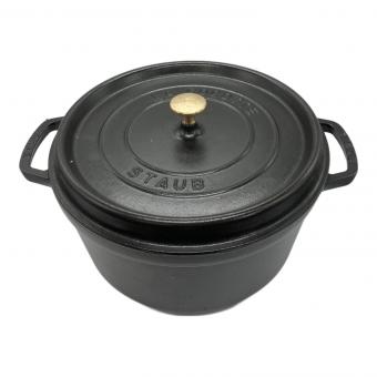 Staub (ストウブ) ピコ・ココット SIZE 28cm ブラック