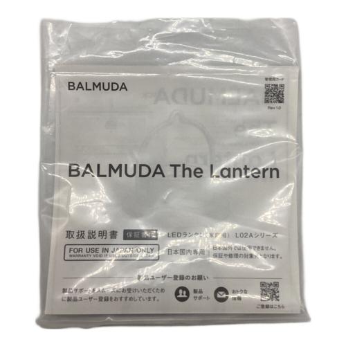 BALMUDA (バルミューダ) LEDランタン L02A-BK