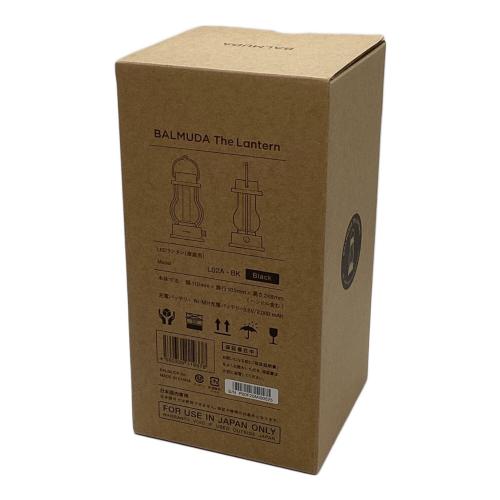 BALMUDA (バルミューダ) LEDランタン L02A-BK