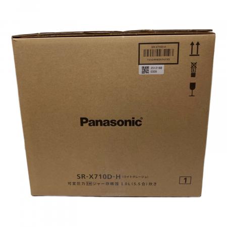 Panasonic (パナソニック) 圧力IH炊飯ジャー SR-X710D 2025年製 5.5合