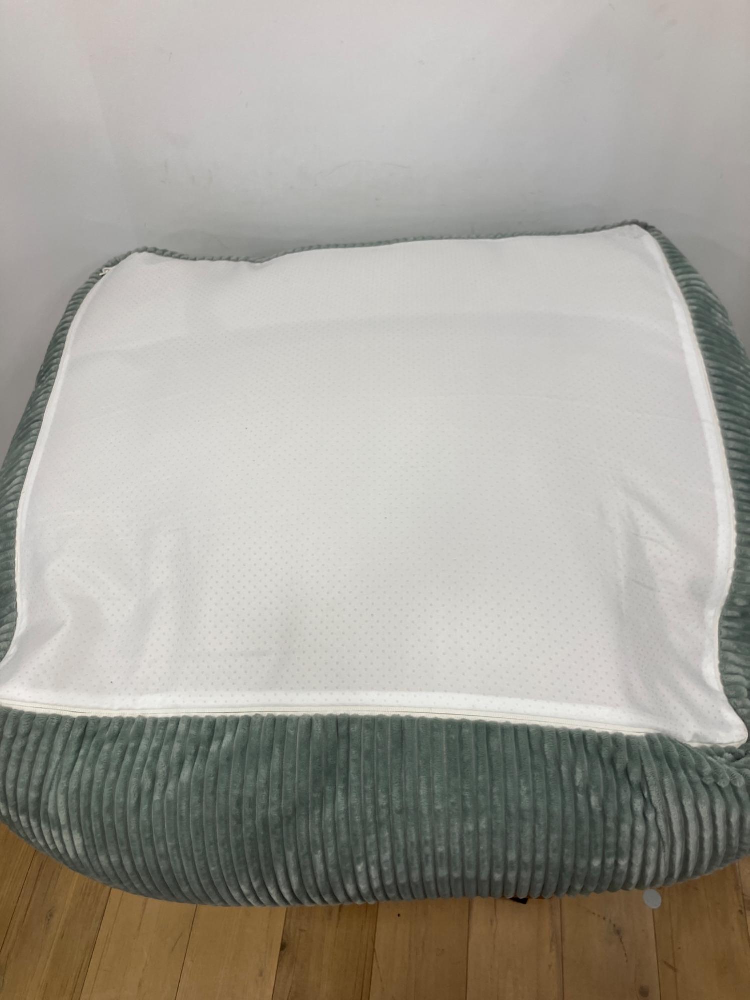 LOOSY コーデュロイビーズクッション オットマン付 幅95cm×奥行き90cm
