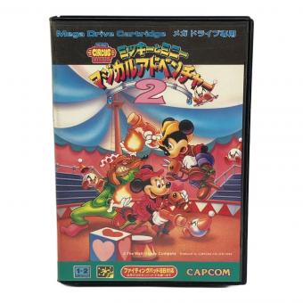 ミッキーとミニー マジカルアドベンチャー2 メガドライブ用ソフト 箱ヨゴレ有 -