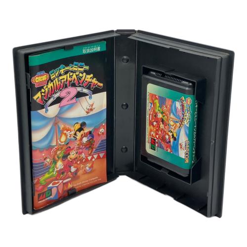 ミッキーとミニー マジカルアドベンチャー2 メガドライブ用ソフト 箱ヨゴレ有 -